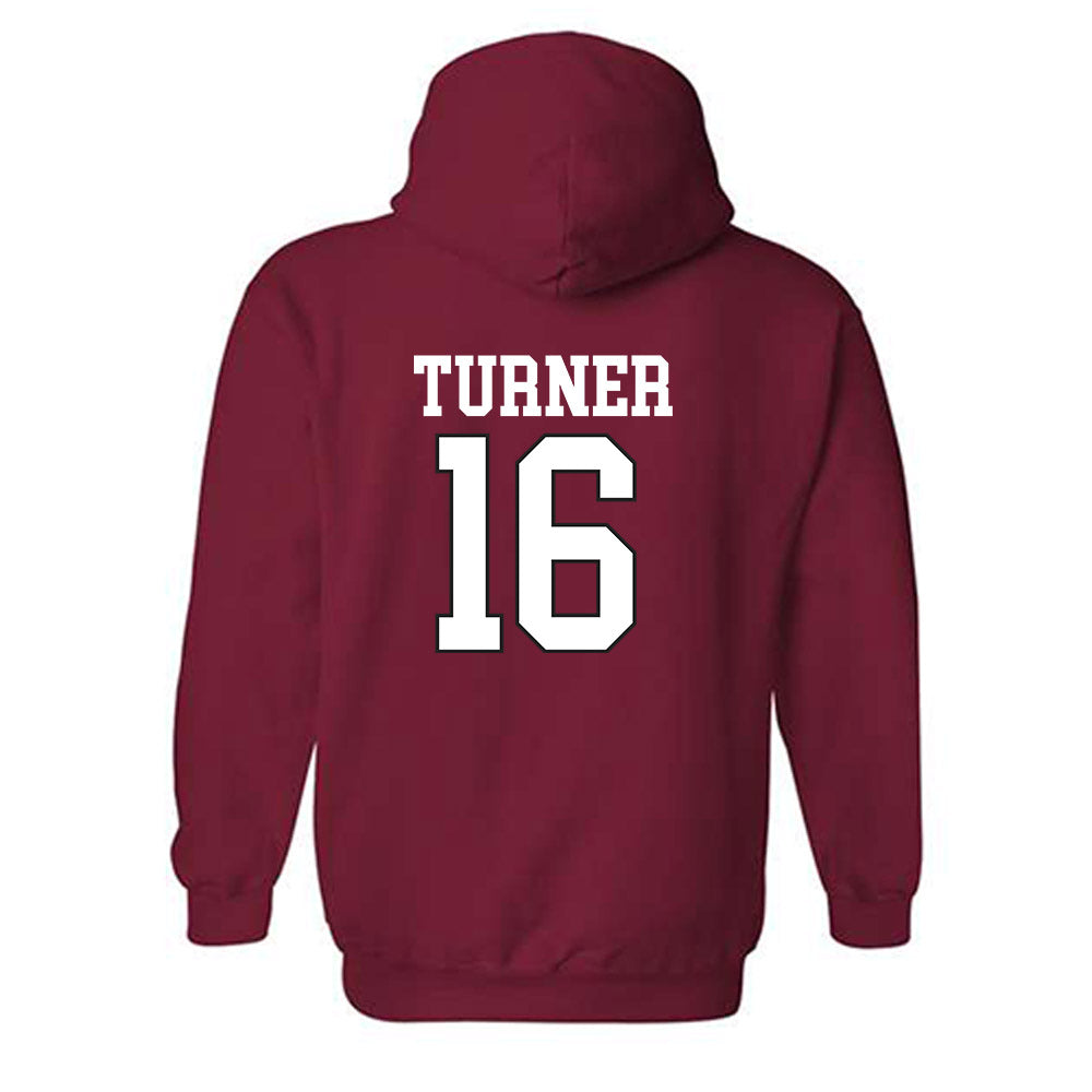 Arkansas - NCAA Baseball : Christian Turner - Replica Shersey Hooded Sweatshirt Replica Shersey-1
