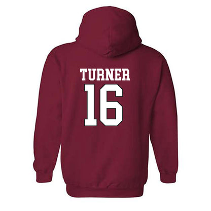Arkansas - NCAA Baseball : Christian Turner - Replica Shersey Hooded Sweatshirt Replica Shersey-1