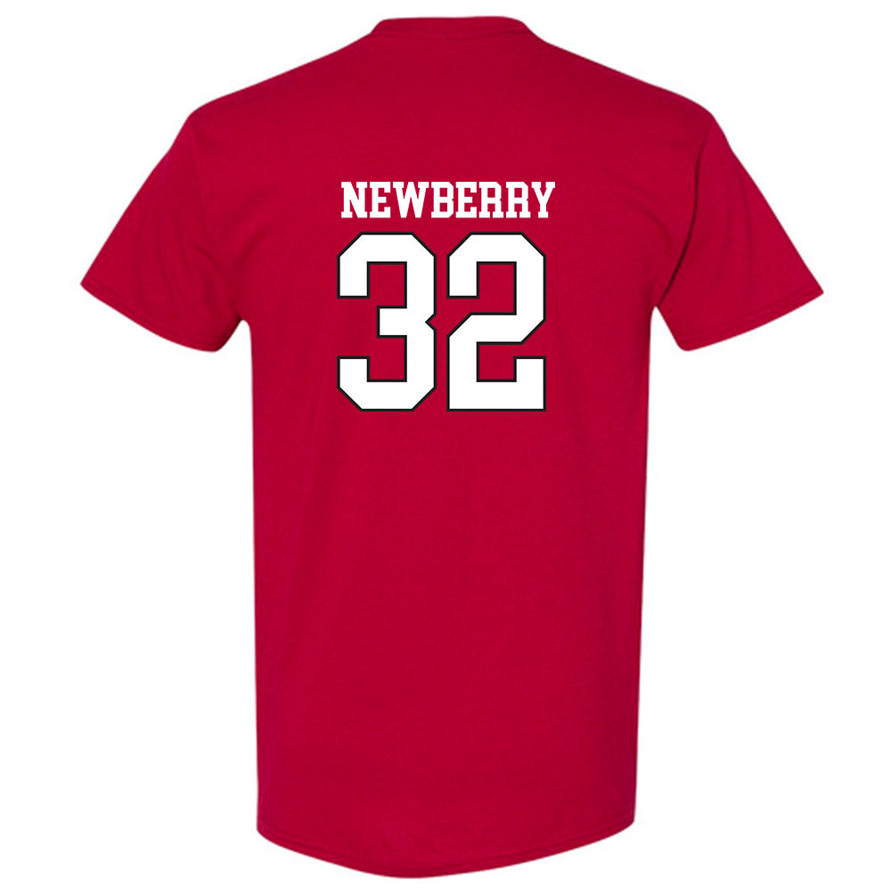 Arkansas - NCAA Baseball : Trystan Newberry - Replica Shersey T-Shirt Replica Shersey-1