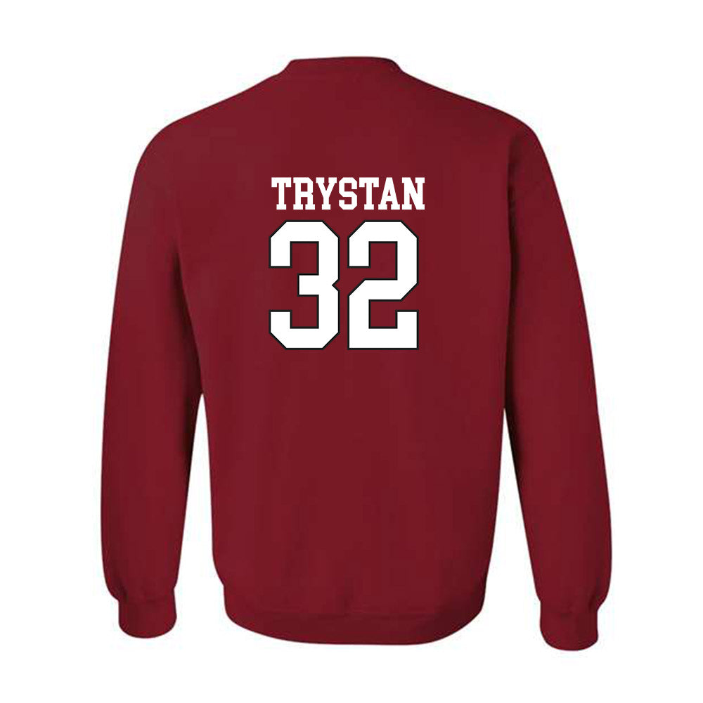 Arkansas - NCAA Baseball : Trystan Trystan - Replica Shersey Crewneck Sweatshirt Replica Shersey-1