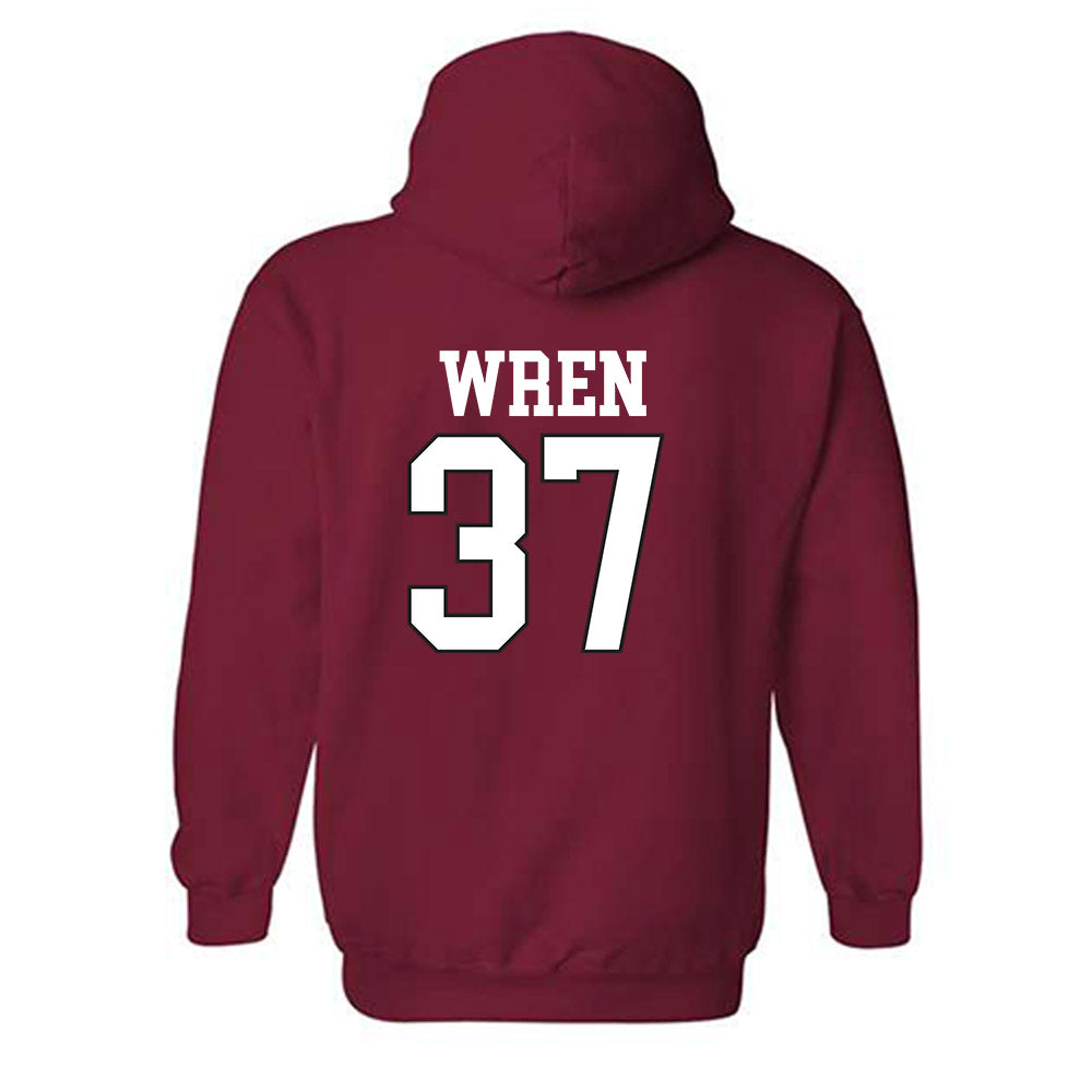 Arkansas - NCAA Baseball : Grant Wren - Replica Shersey Hooded Sweatshirt Replica Shersey-1