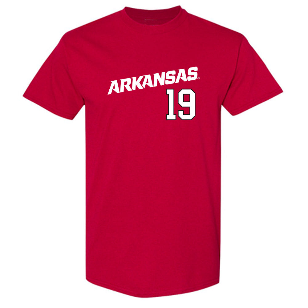 Arkansas - NCAA Baseball : Carson Willis - Replica Shersey T-Shirt Replica Shersey-0