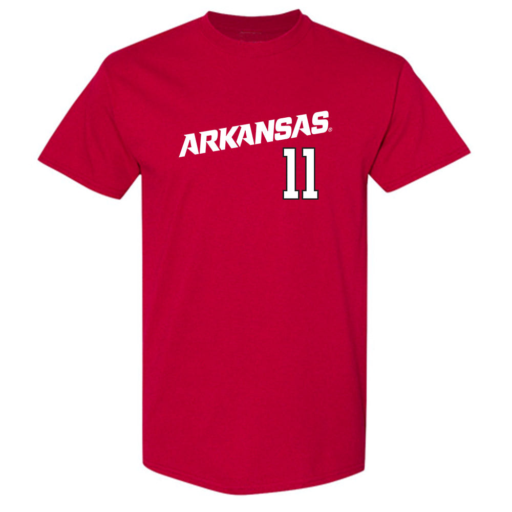 Arkansas - NCAA Baseball : Luke Cornelison - Replica Shersey T-Shirt Replica Shersey-0