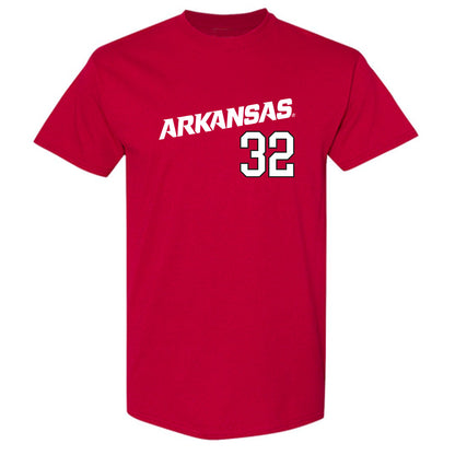 Arkansas - NCAA Baseball : Trystan Newberry - Replica Shersey T-Shirt Replica Shersey-0