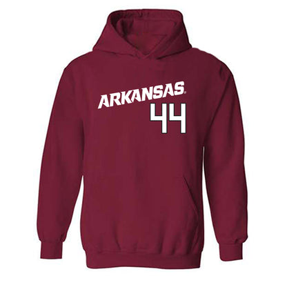 Arkansas - NCAA Baseball : Brody Crane - Replica Shersey Hooded Sweatshirt Replica Shersey-0