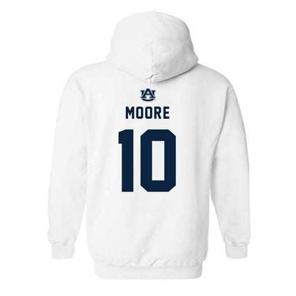 Auburn - NCAA Women's Volleyball : Emma Moore - Replica Shersey Hooded Sweatshirt-1