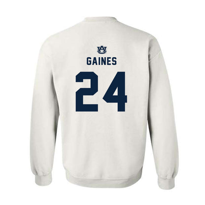 Auburn - NCAA Women's Soccer : Aurora Gaines - Replica Shersey Crewneck Sweatshirt-1