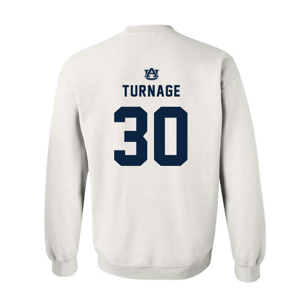Auburn - NCAA Women's Soccer : Tahirah Turnage - Replica Shersey Crewneck Sweatshirt-1