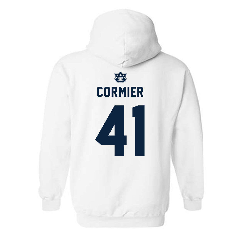 Auburn - NCAA Baseball : LJ Cormier - Replica Shersey Hooded Sweatshirt-1