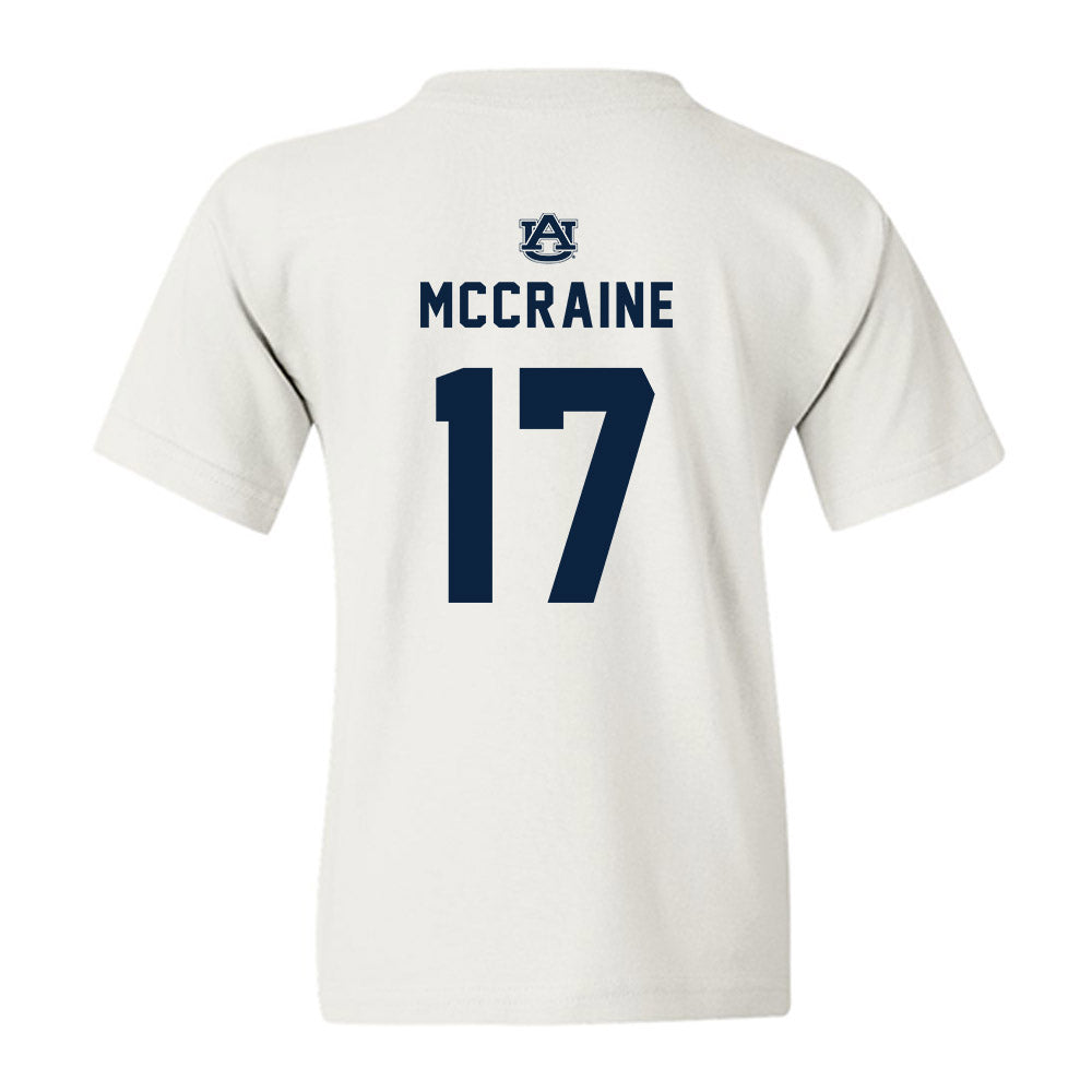 Auburn - NCAA Baseball : Mason McCraine - Replica Shersey Youth T-Shirt-1