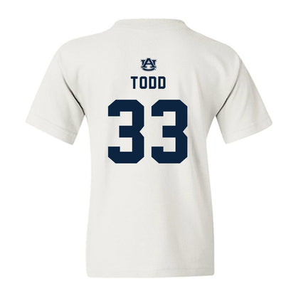 Auburn - NCAA Football : Kamari Todd - Replica Shersey Youth T-Shirt-1