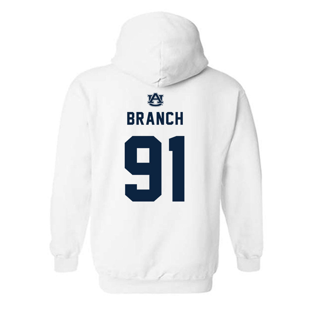 Auburn - NCAA Football : Tavian Branch - Replica Shersey Hooded Sweatshirt-1