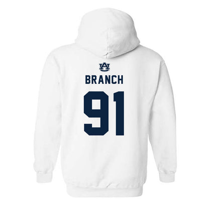 Auburn - NCAA Football : Tavian Branch - Replica Shersey Hooded Sweatshirt-1