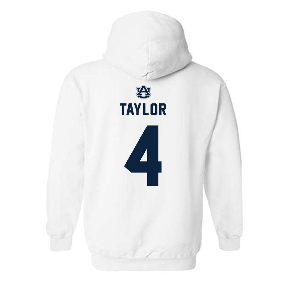 Auburn - NCAA Women's Soccer : Chloe Taylor - Replica Shersey Hooded Sweatshirt-1