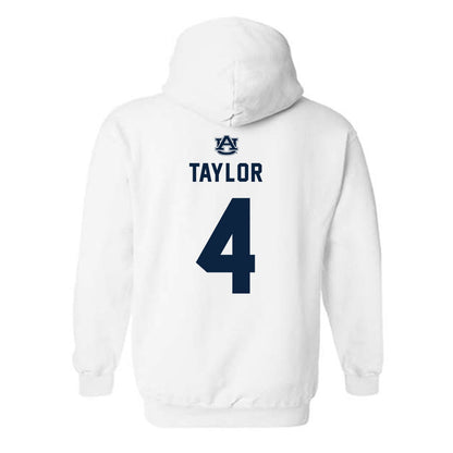 Auburn - NCAA Women's Soccer : Chloe Taylor - Replica Shersey Hooded Sweatshirt-1