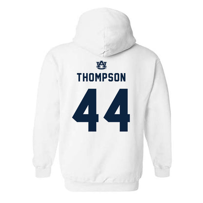 Auburn - NCAA Baseball : Ty Thompson - Replica Shersey Hooded Sweatshirt-1