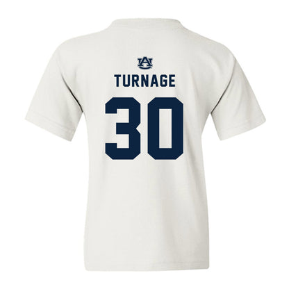 Auburn - NCAA Women's Soccer : Tahirah Turnage - Replica Shersey Youth T-Shirt-1