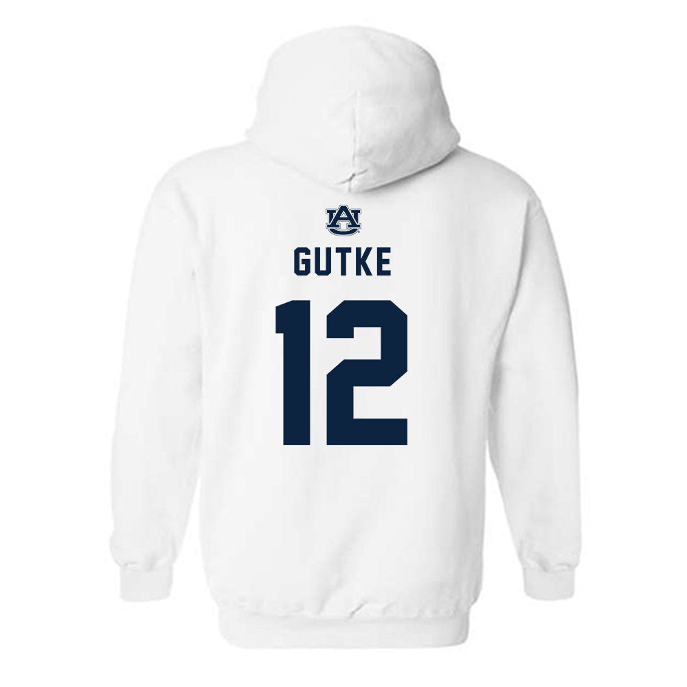 Auburn - NCAA Women's Volleyball : Emma Gutke - Replica Shersey Hooded Sweatshirt-1