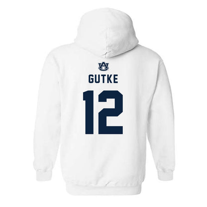 Auburn - NCAA Women's Volleyball : Emma Gutke - Replica Shersey Hooded Sweatshirt-1