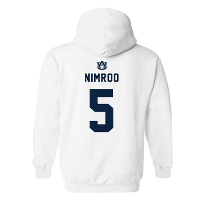 Auburn - NCAA Football : Chas Nimrod - Replica Shersey Hooded Sweatshirt-1