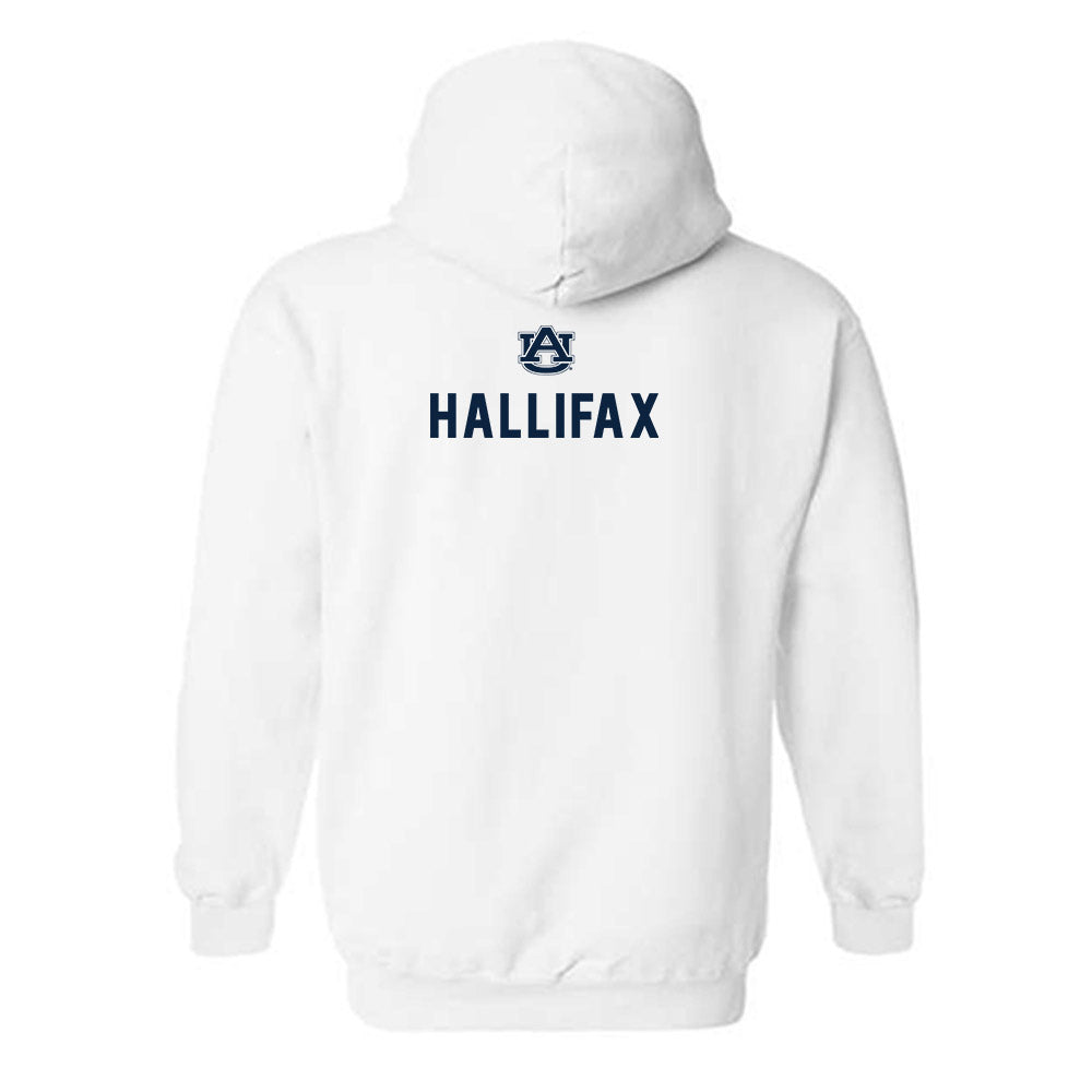 Auburn - NCAA Women's Swimming & Diving : Emily HALLIFAX - Replica Shersey Hooded Sweatshirt-1