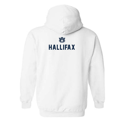 Auburn - NCAA Women's Swimming & Diving : Emily HALLIFAX - Replica Shersey Hooded Sweatshirt-1