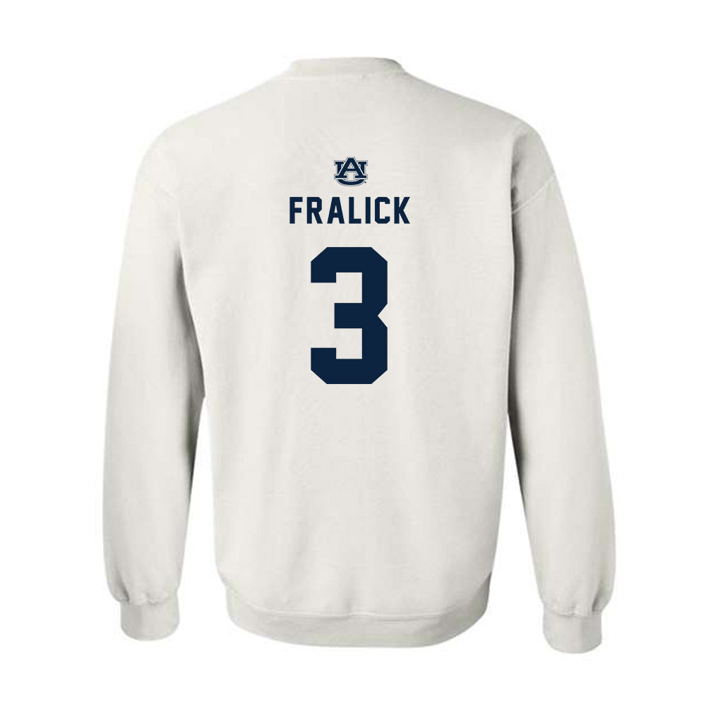 Auburn - NCAA Baseball : Chase Fralick - Replica Shersey Crewneck Sweatshirt-1