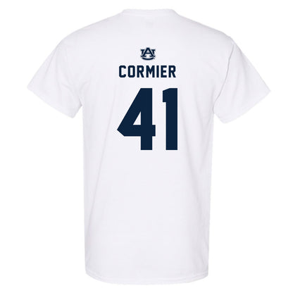 Auburn - NCAA Baseball : LJ Cormier - Replica Shersey T-Shirt-1