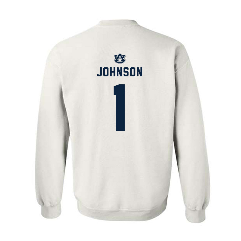 Auburn - NCAA Football : Donovan Johnson - Replica Shersey Crewneck Sweatshirt-1
