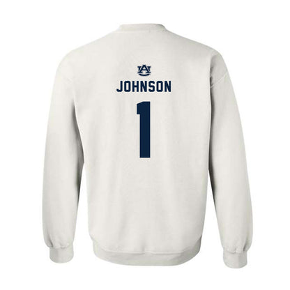 Auburn - NCAA Football : Donovan Johnson - Replica Shersey Crewneck Sweatshirt-1