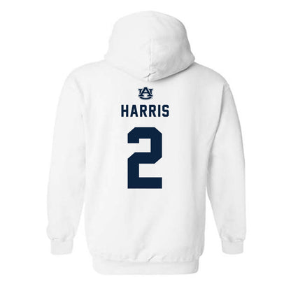 Auburn - NCAA Women's Basketball : Jamia Harris - Replica Shersey Hooded Sweatshirt-1
