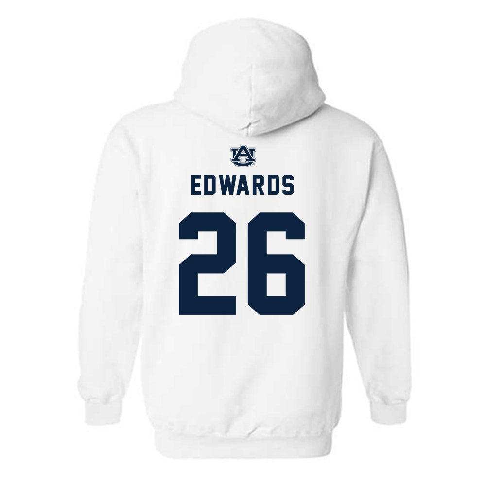 Auburn - NCAA Women's Soccer : Emily Edwards - Replica Shersey Hooded Sweatshirt-1