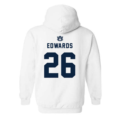Auburn - NCAA Women's Soccer : Emily Edwards - Replica Shersey Hooded Sweatshirt-1