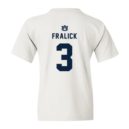 Auburn - NCAA Baseball : Chase Fralick - Replica Shersey Youth T-Shirt-1