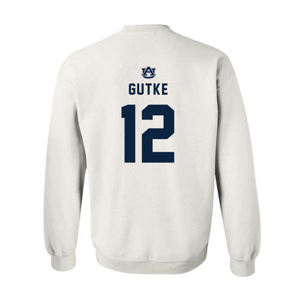 Auburn - NCAA Women's Volleyball : Emma Gutke - Replica Shersey Crewneck Sweatshirt-1