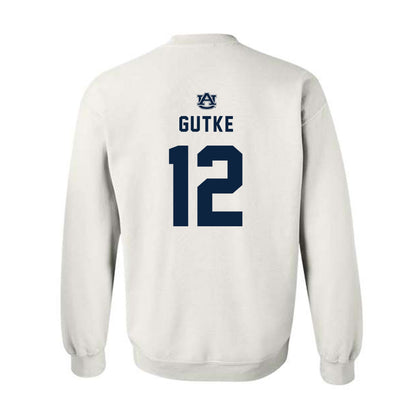 Auburn - NCAA Women's Volleyball : Emma Gutke - Replica Shersey Crewneck Sweatshirt-1