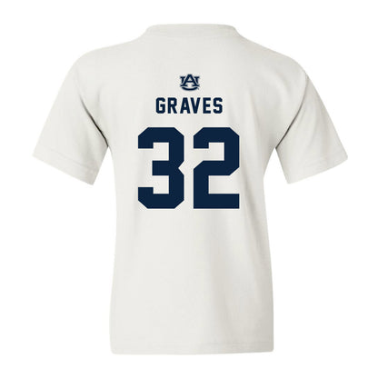 Auburn - NCAA Baseball : Griffin Graves - Replica Shersey Youth T-Shirt