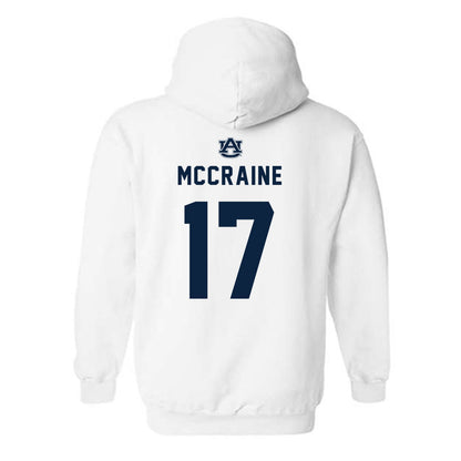 Auburn - NCAA Baseball : Mason McCraine - Replica Shersey Hooded Sweatshirt-1