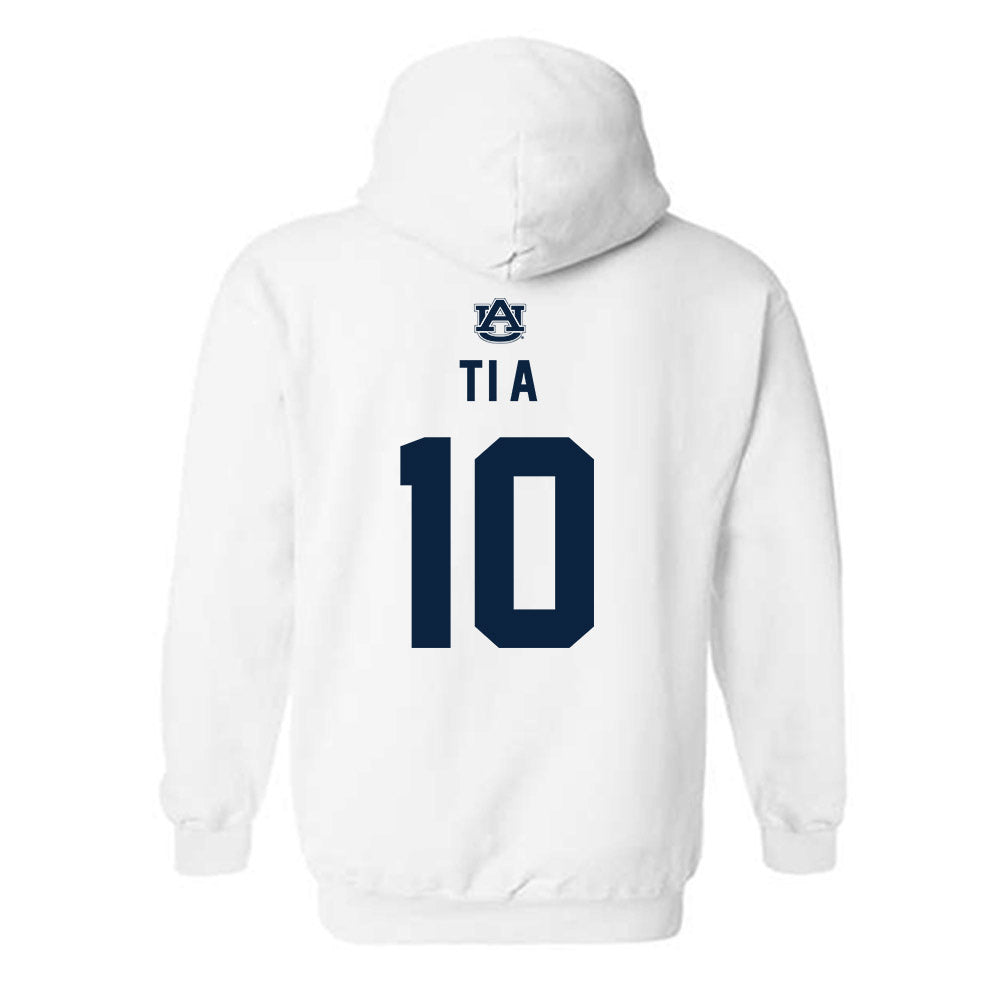 Auburn - NCAA Football : Tristan Ti'a - Replica Shersey Hooded Sweatshirt-1