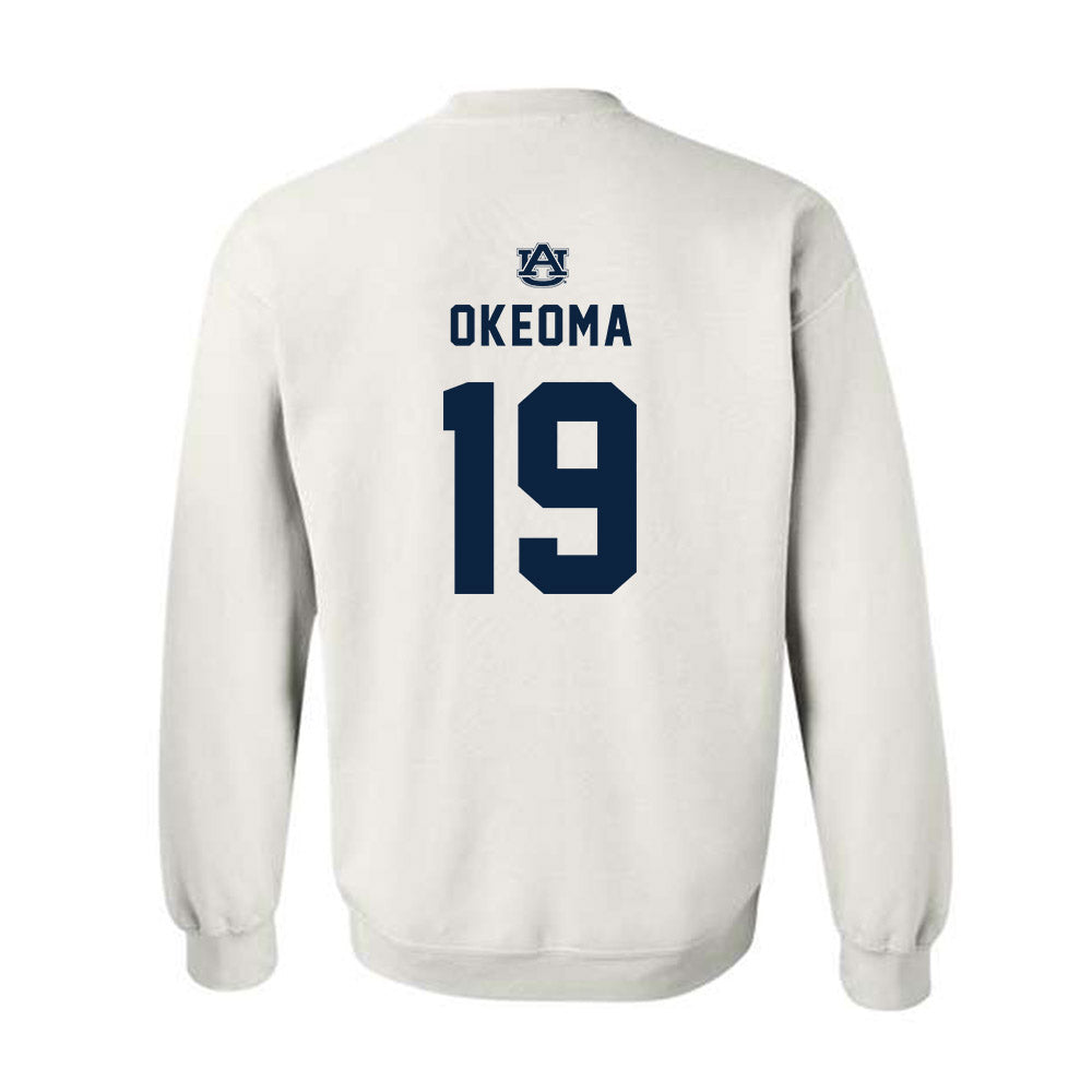 Auburn - NCAA Women's Volleyball : Jasmine Okeoma - Replica Shersey Crewneck Sweatshirt-1