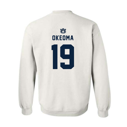 Auburn - NCAA Women's Volleyball : Jasmine Okeoma - Replica Shersey Crewneck Sweatshirt-1