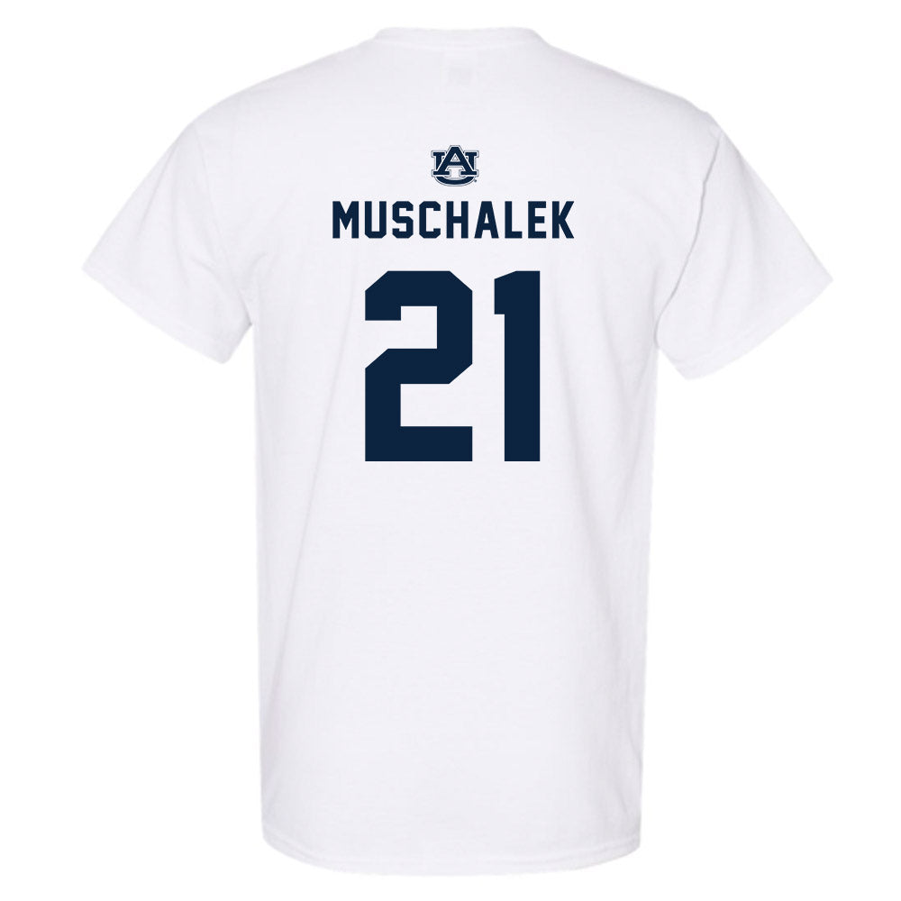 Auburn - NCAA Men's Basketball : Blake Muschalek - Replica Shersey T-Shirt