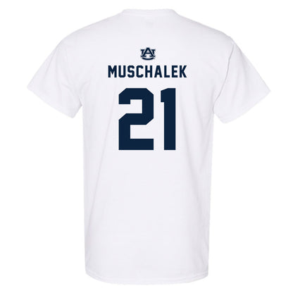 Auburn - NCAA Men's Basketball : Blake Muschalek - Replica Shersey T-Shirt