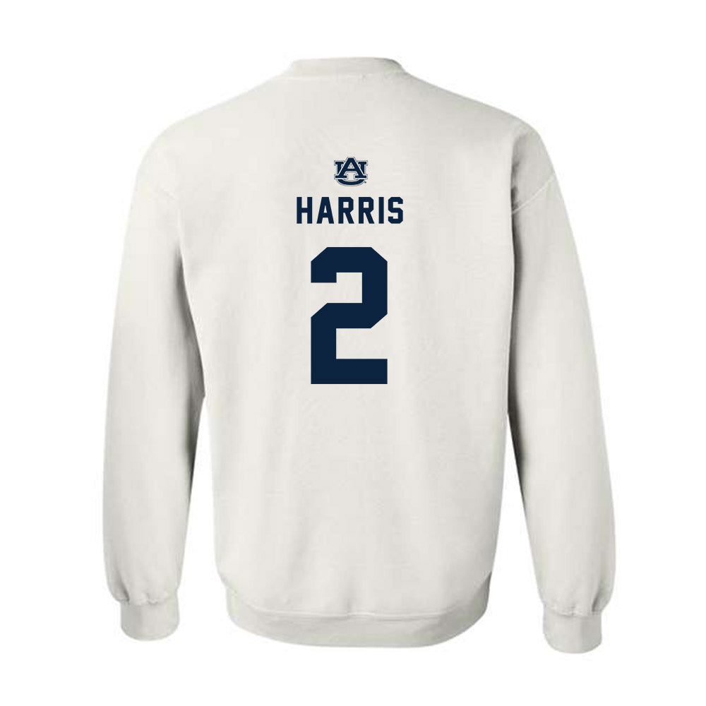 Auburn - NCAA Women's Basketball : Jamia Harris - Replica Shersey Crewneck Sweatshirt-1