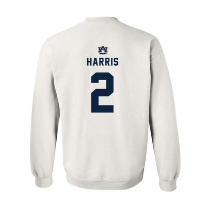 Auburn - NCAA Women's Basketball : Jamia Harris - Replica Shersey Crewneck Sweatshirt-1