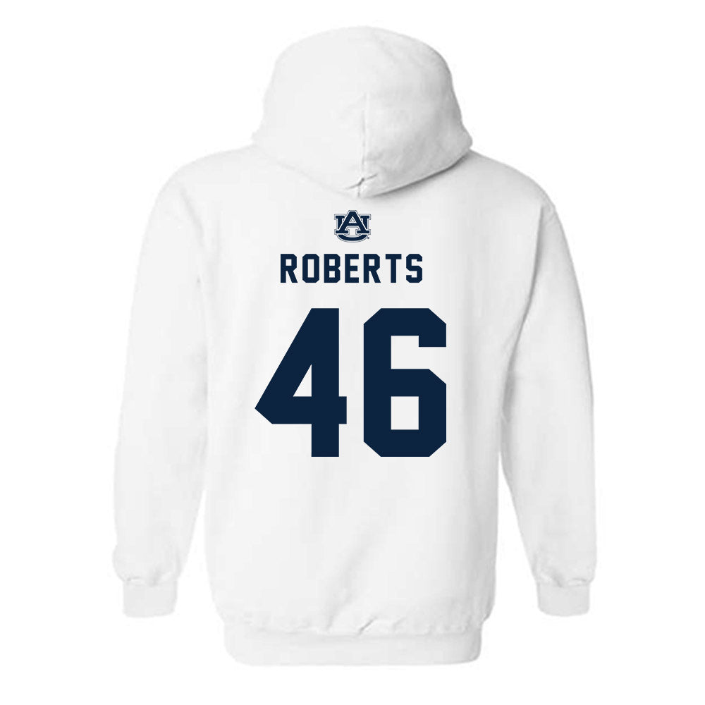 Auburn - NCAA Baseball : Saxon Roberts - Replica Shersey Hooded Sweatshirt-1