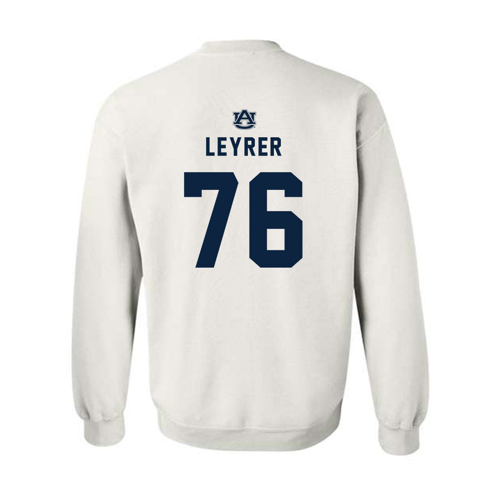 Auburn - NCAA Football : Jack Leyrer - Replica Shersey Crewneck Sweatshirt-1