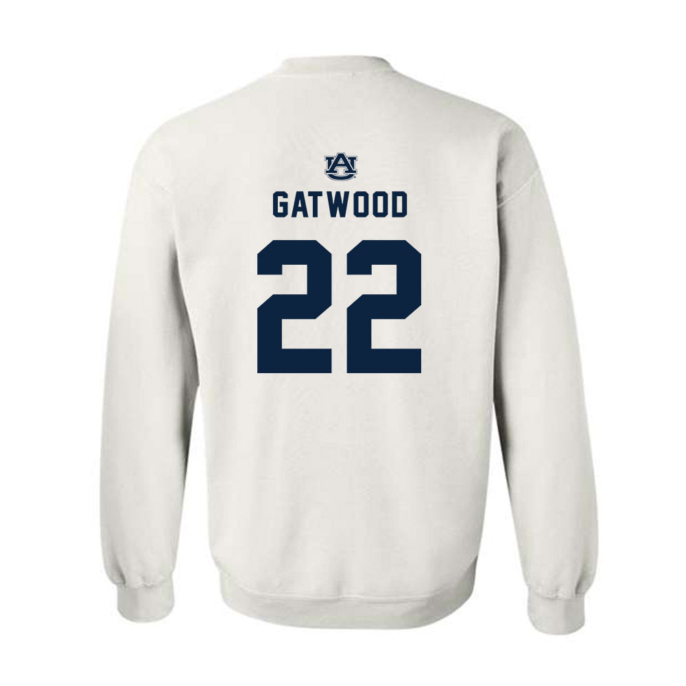 Auburn - NCAA Baseball : Connor Gatwood - Replica Shersey Crewneck Sweatshirt-1