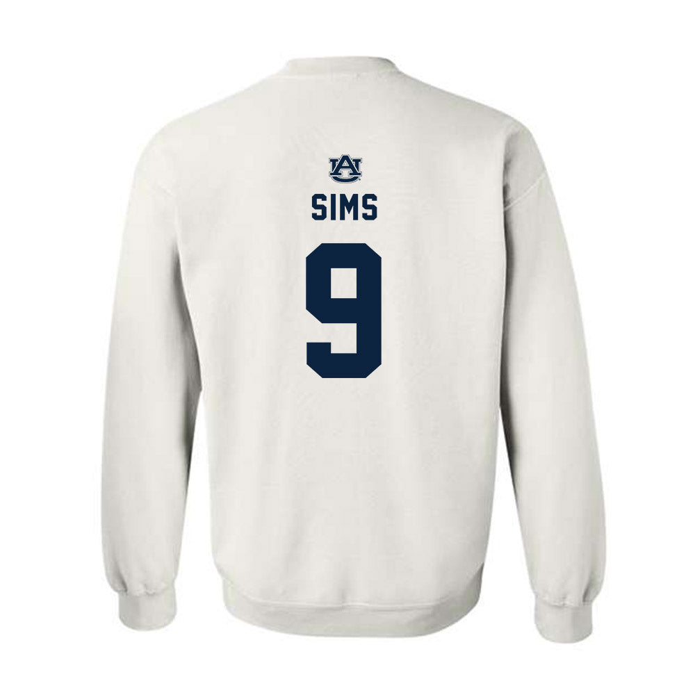 Auburn - NCAA Women's Volleyball : Symone Sims - Replica Shersey Crewneck Sweatshirt-1