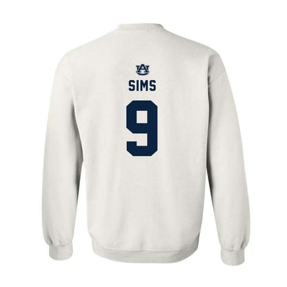 Auburn - NCAA Women's Volleyball : Symone Sims - Replica Shersey Crewneck Sweatshirt-1